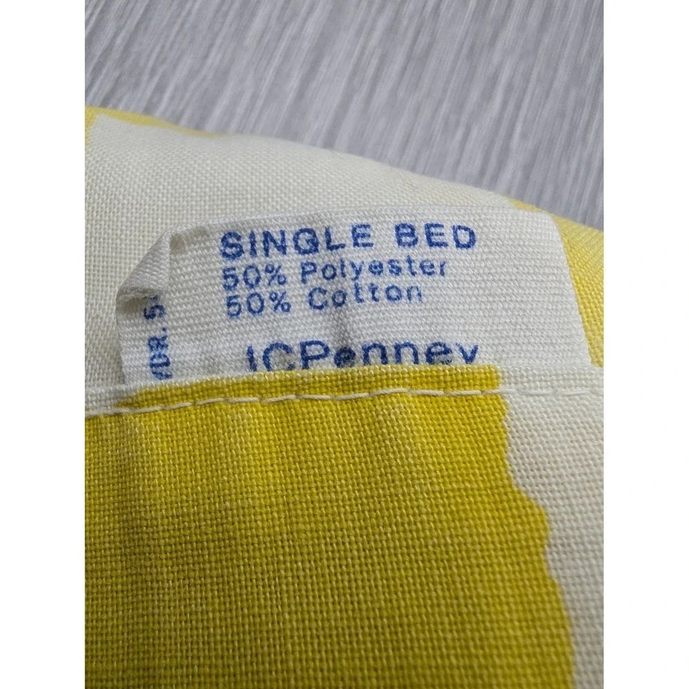 Vintage 70s Raggedy Ann & Andy JCPenney Twin Sheet + Pillowcase Retro